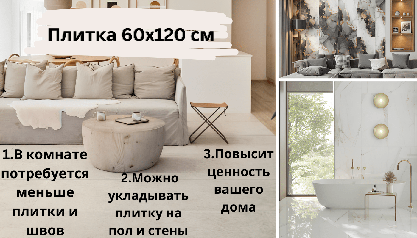 плитка 60x120