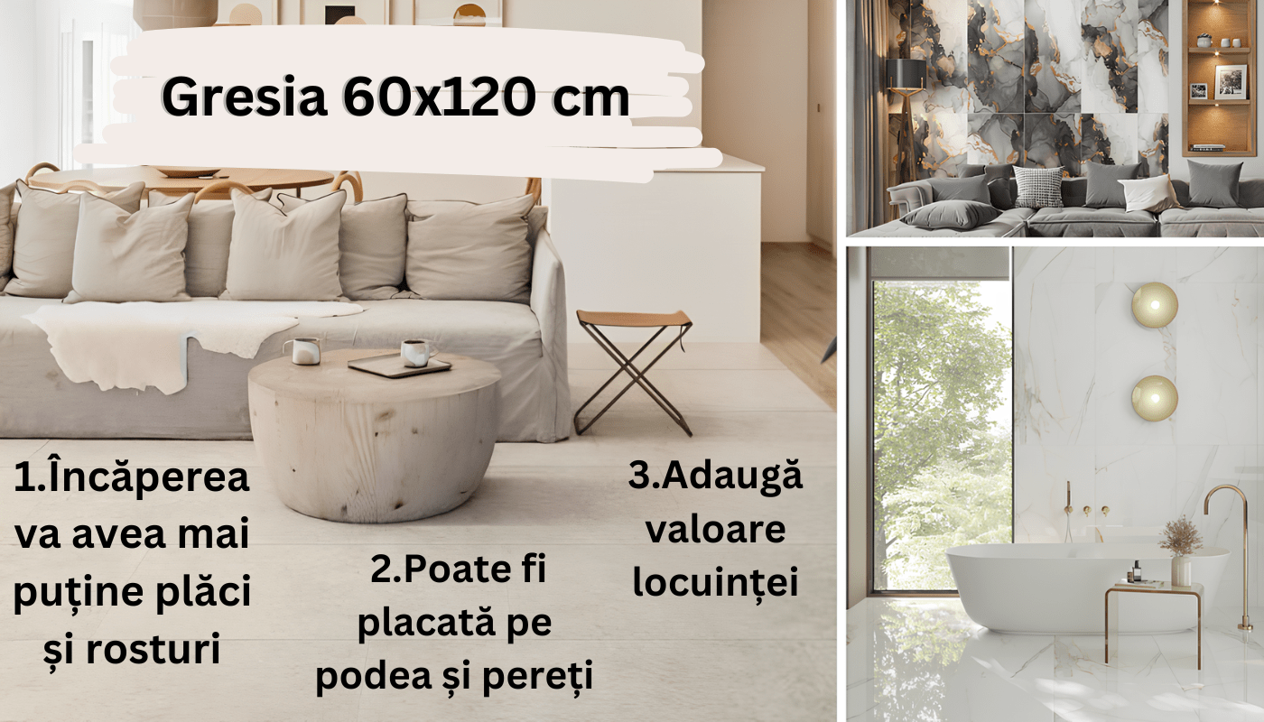 placa gresie 120x60