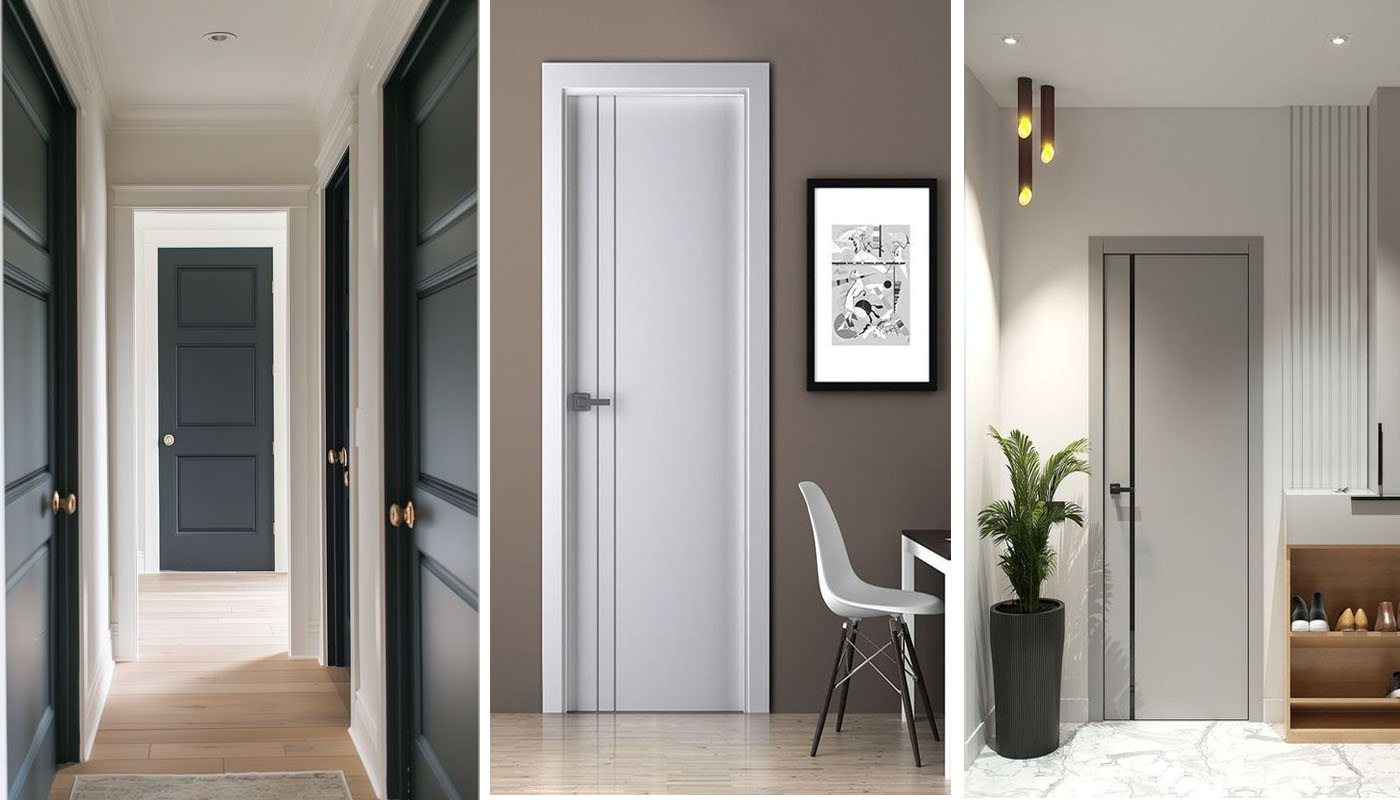 Usi de interior in stil modern