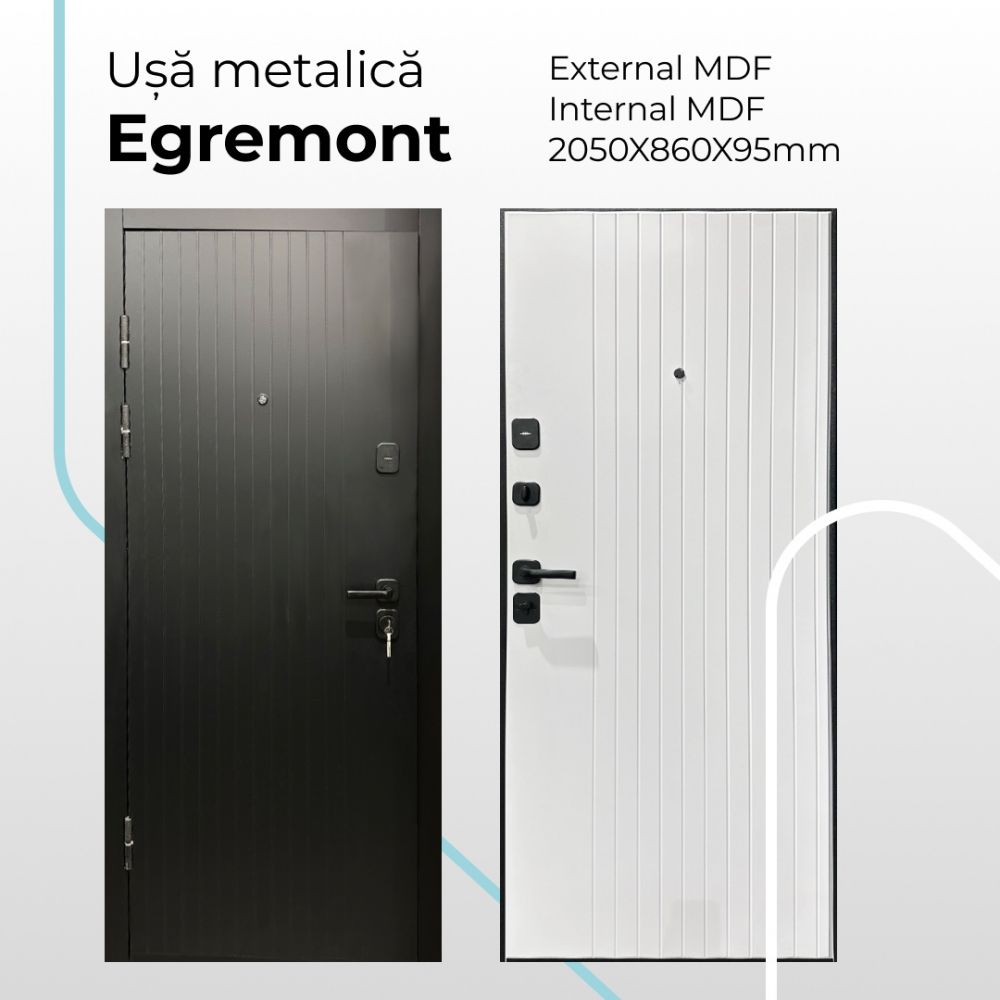 UȘĂ METALICĂ EGREMONT