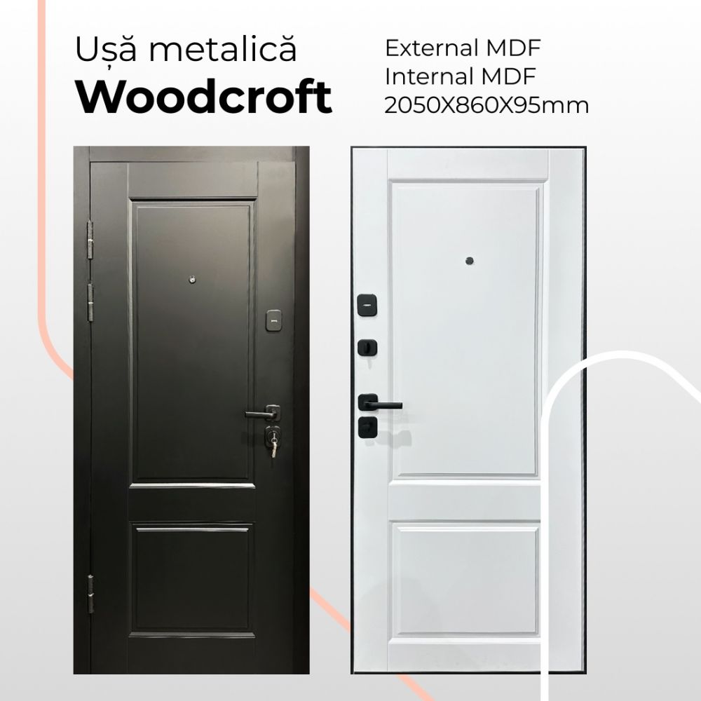 USĂ METALICĂ WOODCROFT