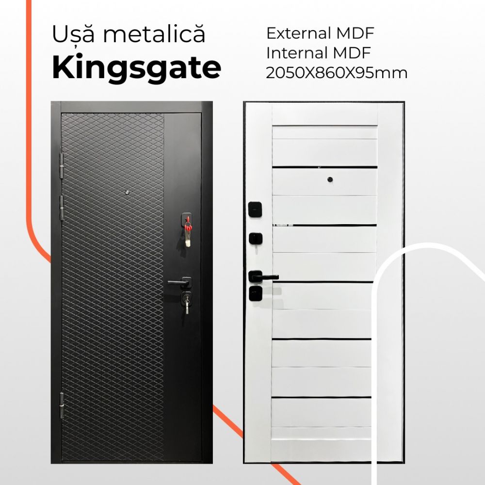 UȘĂ METALICĂ KINGSGATE