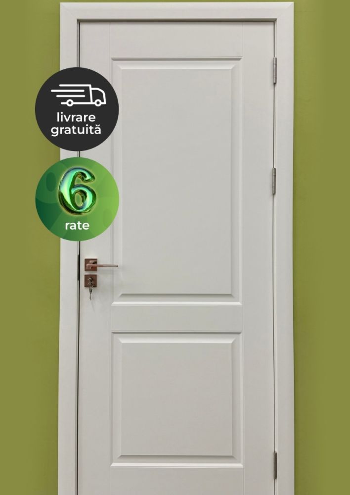 UȘĂ CLASIC 01 ALPINE WHITE