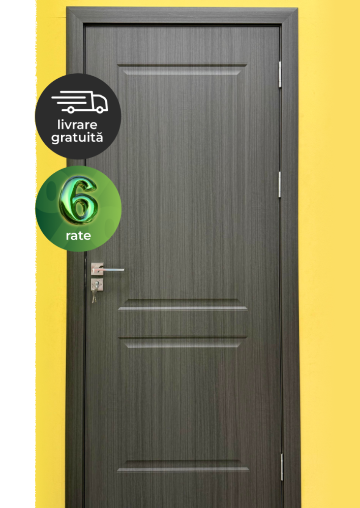 UȘĂ CLASIC 01 DARK WOOD