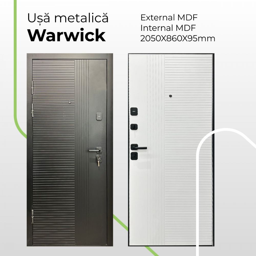 UȘĂ METALICĂ WARWICK