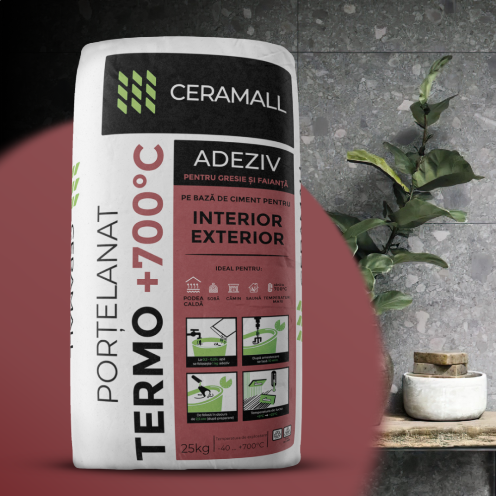 ADEZIV TERMO PORȚELANAT 25 kg