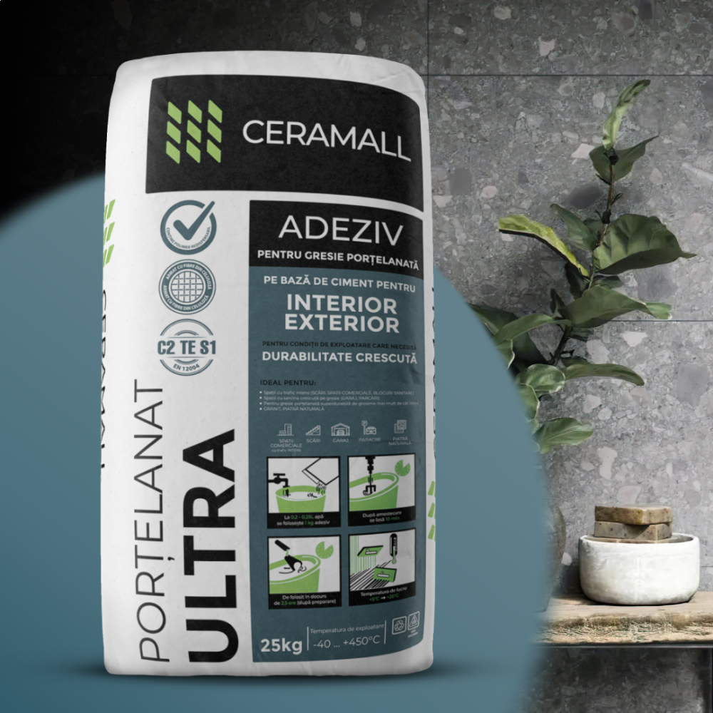 ADEZIV ULTRA PORȚELANAT 25 kg