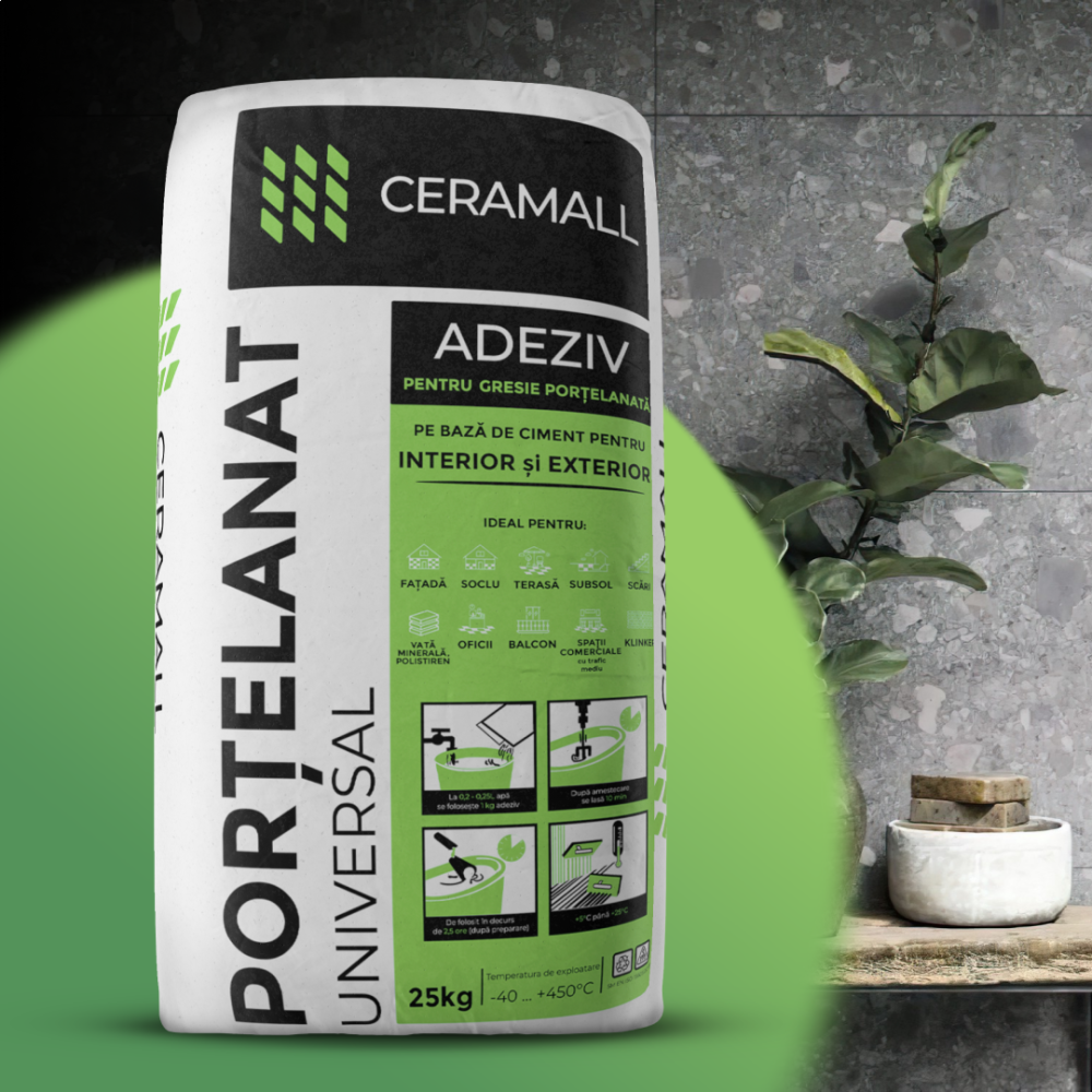 ADEZIV UNIVERSAL PORȚELANAT 25 kg