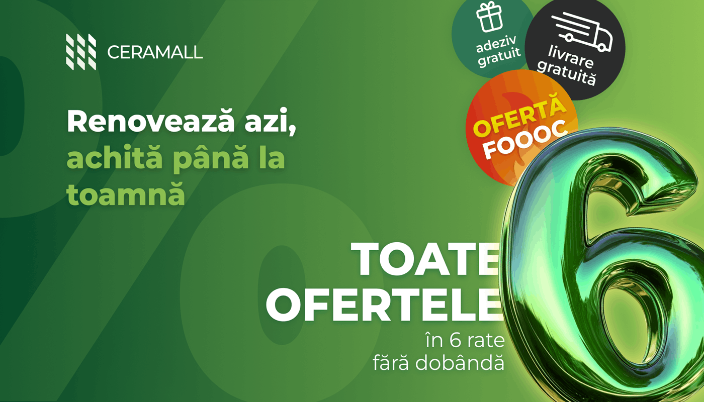 Produse la ofertă și achitare în rate