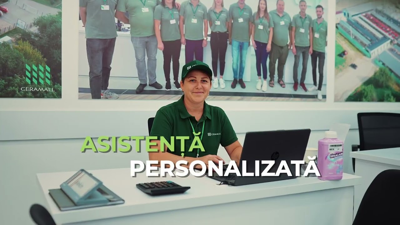 Echipa de la Ceramall care vinde teracotă în Moldova